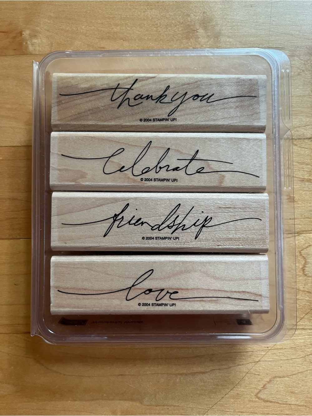 Stampin' Up! Set of 4 - “Wonderful Words”